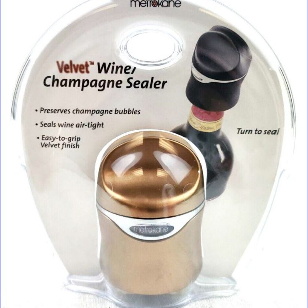 RABBIT by Metrokane Wine/Champagne Sealer - NWT/Sealed - Various Colors - Picture 4 of 15